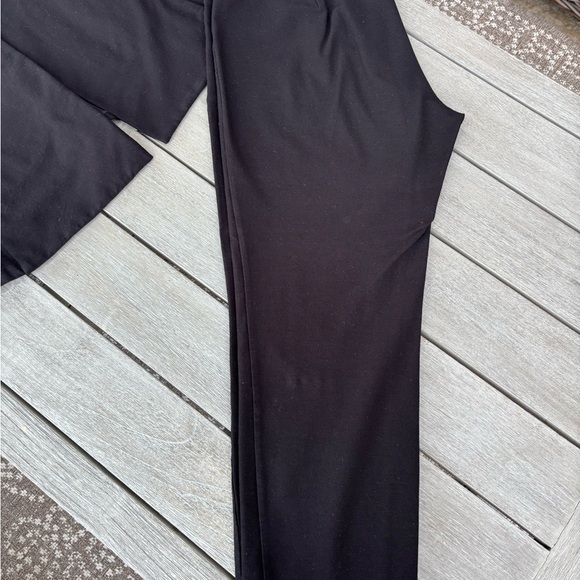 Eileen Fisher Classic Black Pantsuit in Stretch Crepe - Picture 12 of 16